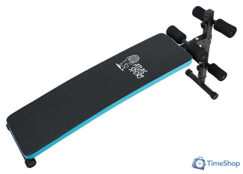Силовая скамья Atlas Sport AS-09 Blue - Изображение №4 — Интернет-магазин Time-Shop
