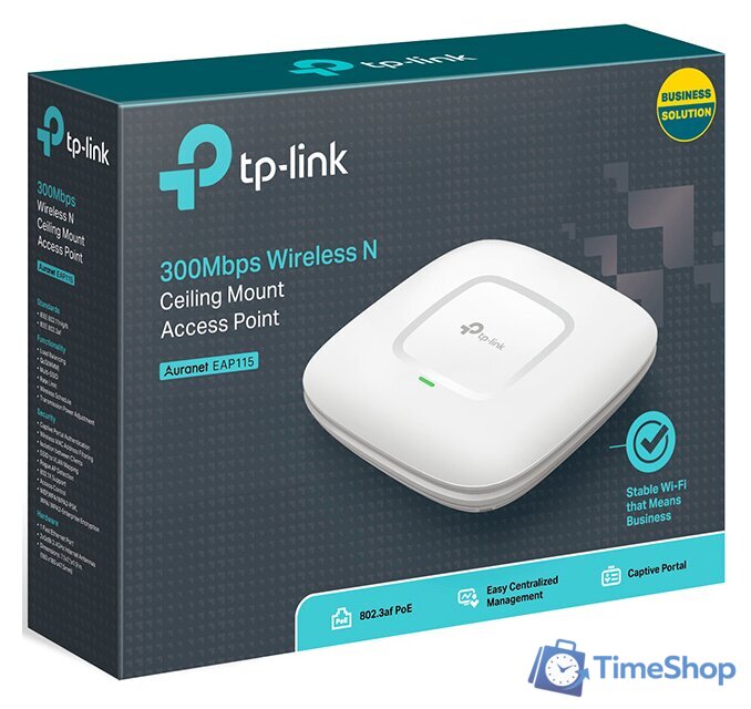 Точка доступа TP-Link EAP115 - Изображение №4 — Интернет-магазин Time-Shop