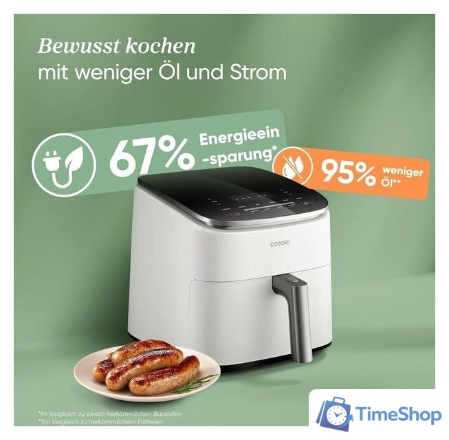 Аэрогриль (аэрофритюрница) Cosori CAF-DC601-WEU - Изображение №2 — Интернет-магазин Time-Shop