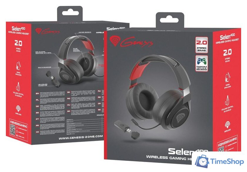 Наушники Genesis Selen 400 - Изображение №8 — Интернет-магазин Time-Shop