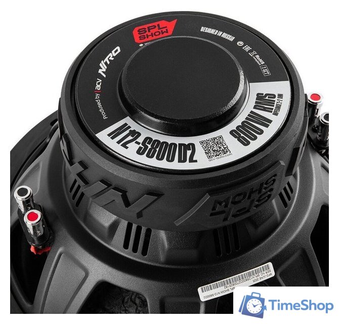 Головка сабвуфера SPL Show Nitro N12-S800D2 - Изображение №6 — Интернет-магазин Time-Shop