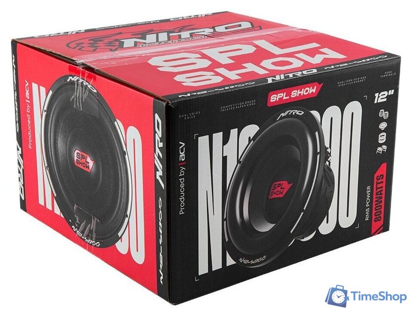 Головка сабвуфера SPL Show Nitro N12-S800D2 - Изображение №8 — Интернет-магазин Time-Shop