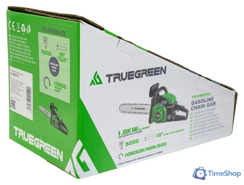 Бензопила Truegreen YD-KW05-52 - Изображение №18 — Интернет-магазин Time-Shop