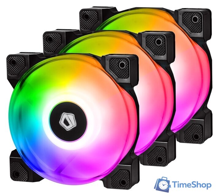 Комплект вентиляторов для корпуса ID-Cooling DF-12025-ARGB-TRIO - Изображение №1 — Интернет-магазин Time-Shop