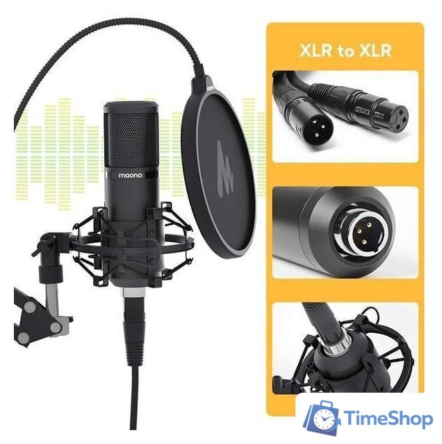 Проводной микрофон Maono AU-PM320S - Изображение №4 — Интернет-магазин Time-Shop