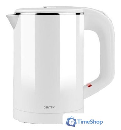 Электрический чайник CENTEK CT-0006 (белый) - Изображение №1 — Интернет-магазин Time-Shop