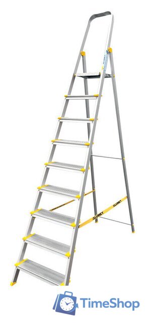 Лестница-стремянка Алюмет АS 709 (9 ступеней) - Изображение №1 — Интернет-магазин Time-Shop