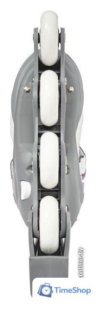 Роликовые коньки Ricos Stream PW-153A S (р. 33-36, белый/лиловый) - Изображение №5 — Интернет-магазин Time-Shop