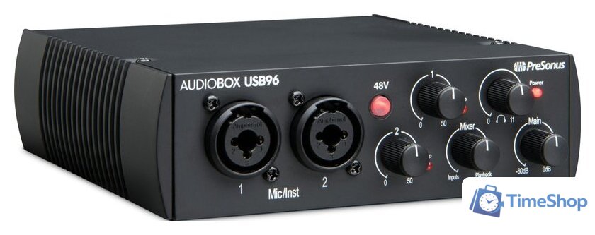 Аудиоинтерфейс PreSonus AudioBox USB 96 25th Anniversary Edition - Изображение №3 — Интернет-магазин Time-Shop