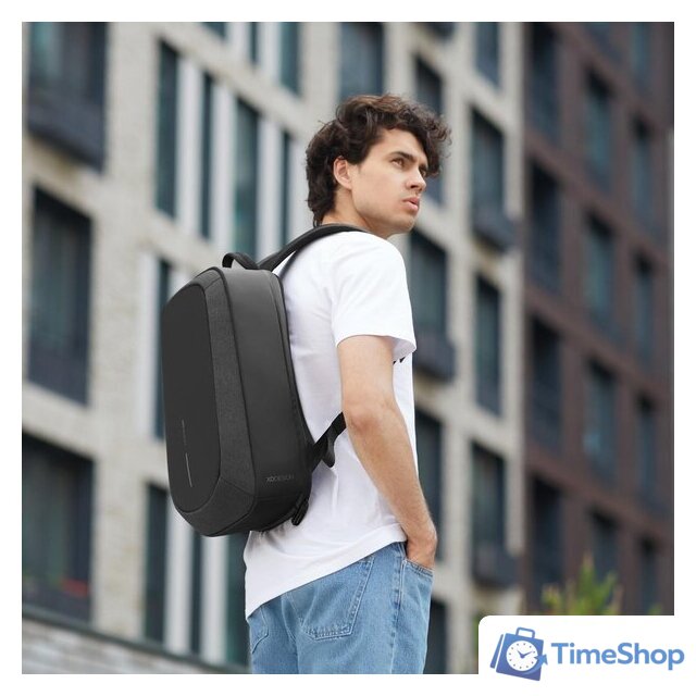 Городской рюкзак XD Design Bobby Edge (черный) - Изображение №7 — Интернет-магазин Time-Shop
