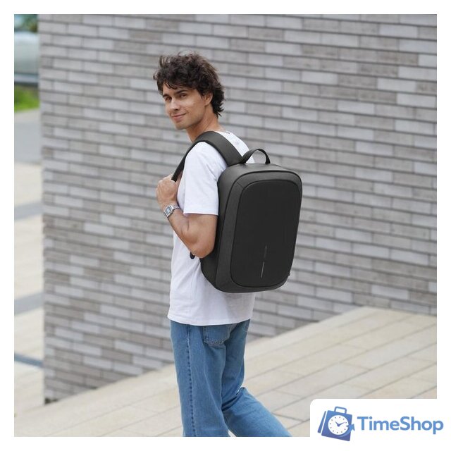Городской рюкзак XD Design Bobby Edge (черный) - Изображение №6 — Интернет-магазин Time-Shop