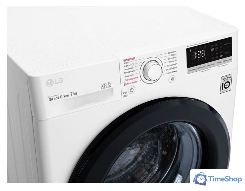 Стиральная машина LG F2V3HS6W - Изображение №4 — Интернет-магазин Time-Shop
