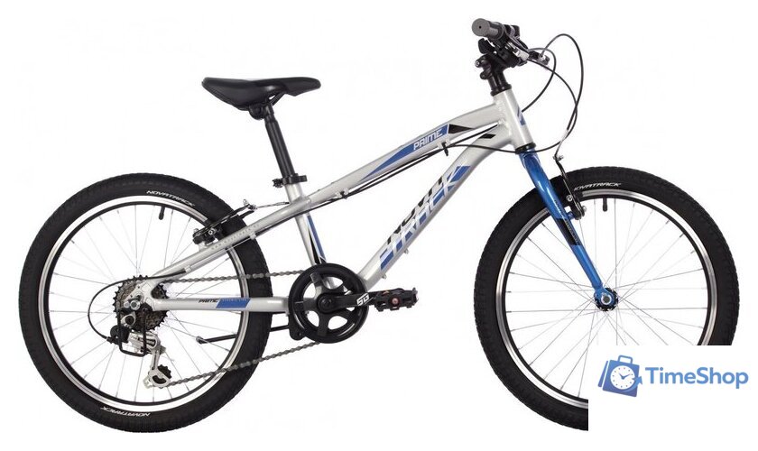 Детский велосипед Novatrack 20 Prime 20AH6V.PRIME.SL23 (серебристый) - Изображение №1 — Интернет-магазин Time-Shop