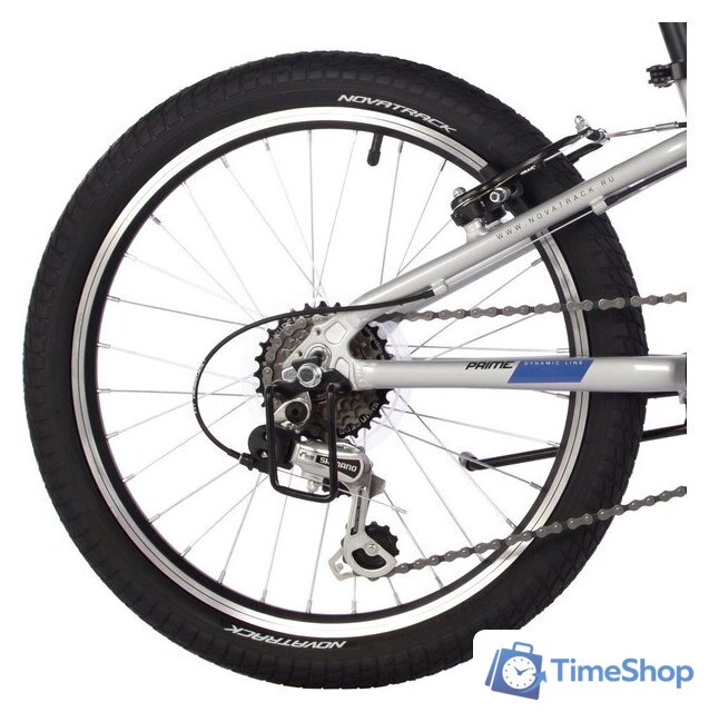 Детский велосипед Novatrack 20 Prime 20AH6V.PRIME.SL23 (серебристый) - Изображение №6 — Интернет-магазин Time-Shop
