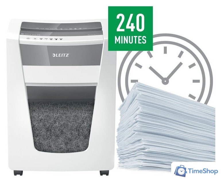 Шредер Leitz IQ Office Pro P5+ - Изображение №5 — Интернет-магазин Time-Shop