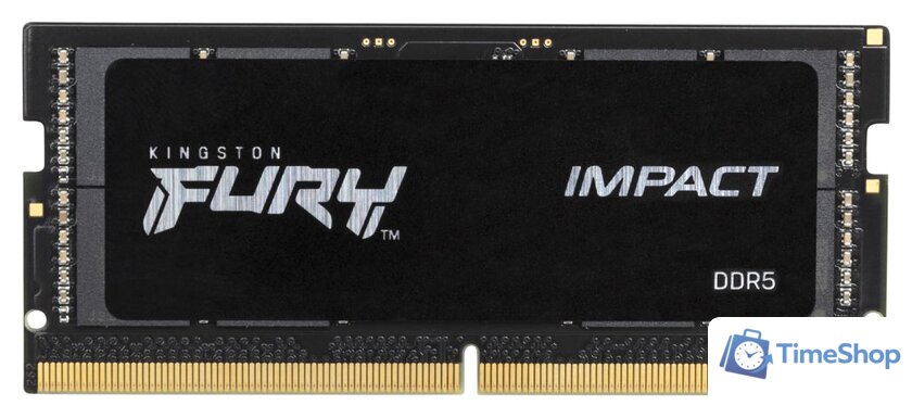 Оперативная память Kingston FURY Impact 32ГБ DDR5 SODIMM 4800 МГц KF548S38IB-32 - Изображение №1 — Интернет-магазин Time-Shop