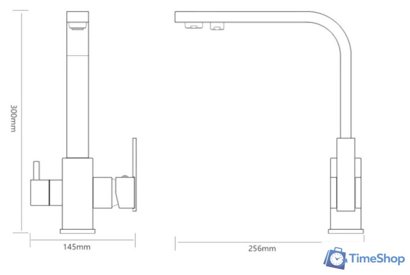 Смеситель Savol S-L1807C - Изображение №2 — Интернет-магазин Time-Shop