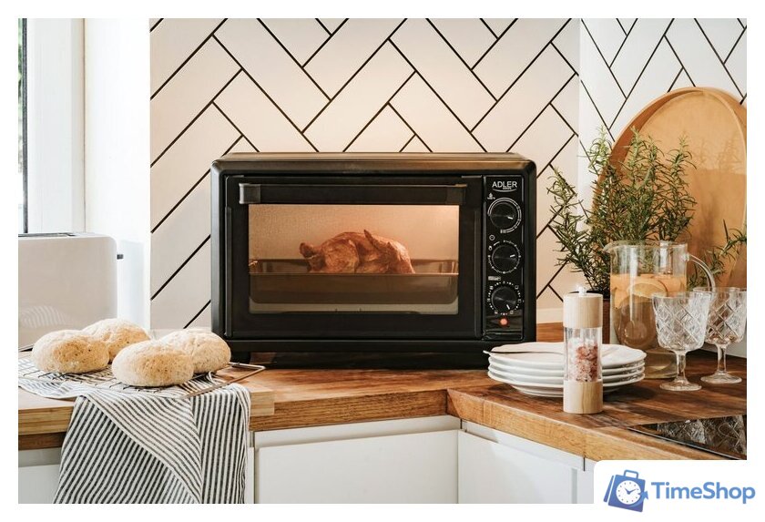 Мини-печь Adler AD 6023 - Изображение №9 — Интернет-магазин Time-Shop