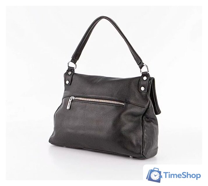 Женская сумка Poshete 892-H8217H-BLK (черный) - Изображение №2 — Интернет-магазин Time-Shop