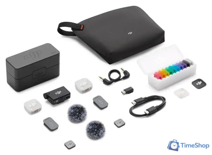 Радиосистема DJI Mic Mini 2 (2TX + 1RX + Charging Case) - Изображение №7 — Интернет-магазин Time-Shop