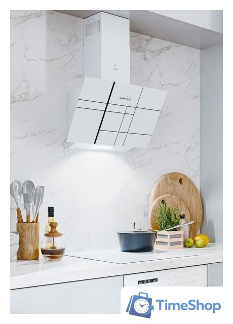 Кухонная вытяжка LEX Moza 600 R1 (белый) - Изображение №3 — Интернет-магазин Time-Shop