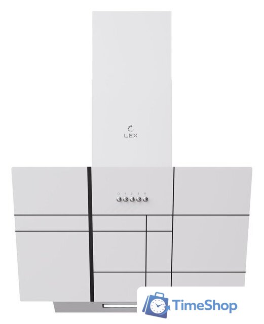 Кухонная вытяжка LEX Moza 600 R1 (белый) - Изображение №1 — Интернет-магазин Time-Shop
