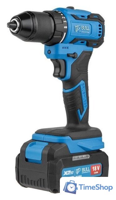 Дрель-шуруповерт Bull SR 1804 2329057 (с 2-мя АКБ, кейс) - Изображение №9 — Интернет-магазин Time-Shop