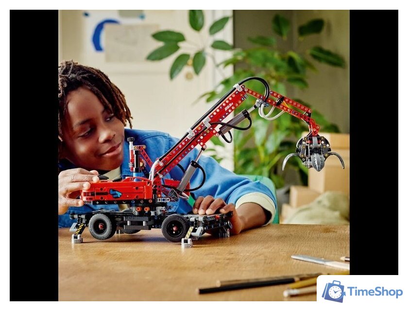 Конструктор LEGO Technic 42144 Грейферный погрузчик - Изображение №5 — Интернет-магазин Time-Shop