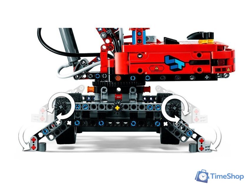 Конструктор LEGO Technic 42144 Грейферный погрузчик - Изображение №4 — Интернет-магазин Time-Shop