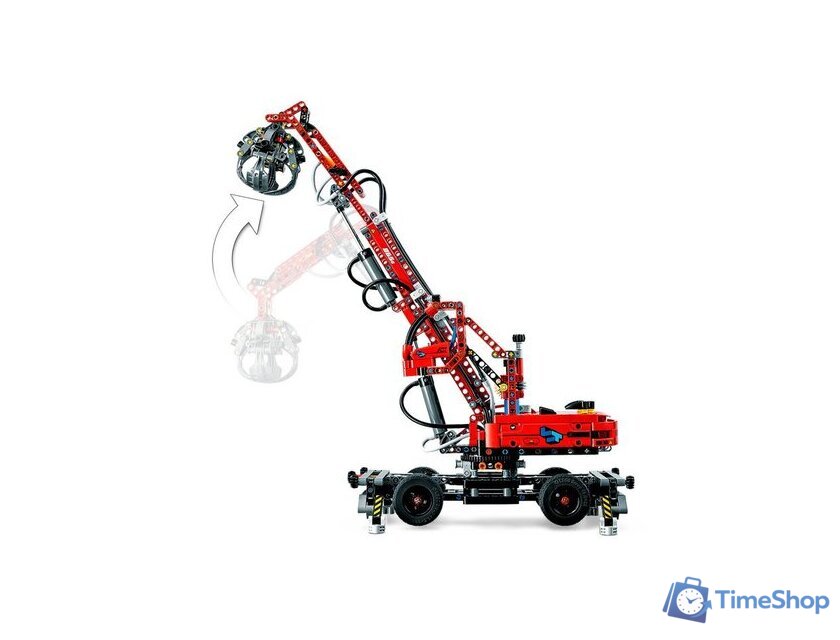Конструктор LEGO Technic 42144 Грейферный погрузчик - Изображение №3 — Интернет-магазин Time-Shop
