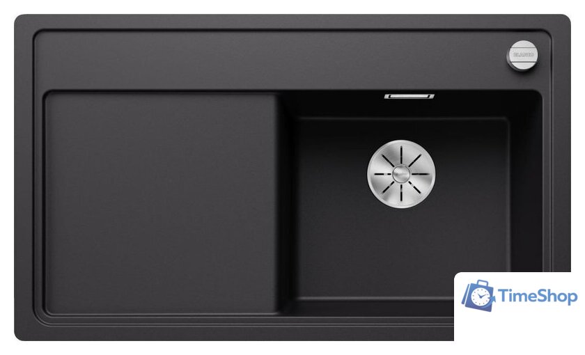 Кухонная мойка Blanco Zenar 45 S-F 526043 (правая, черный) - Изображение №1 — Интернет-магазин Time-Shop