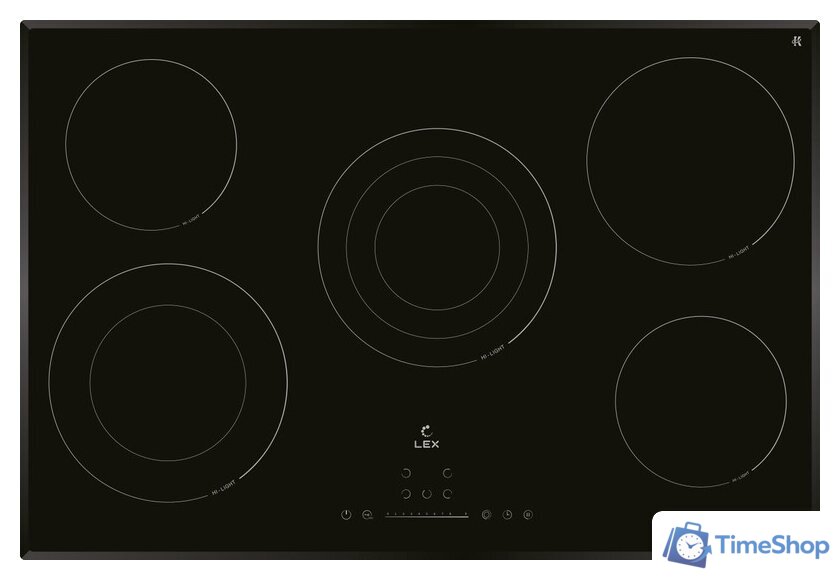 Варочная панель LEX EVH 772A BL - Изображение №1 — Интернет-магазин Time-Shop