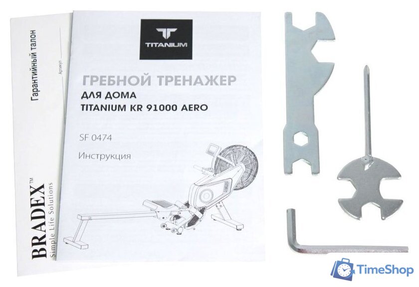 Гребной тренажер Titanium SF 0474 - Изображение №12 — Интернет-магазин Time-Shop