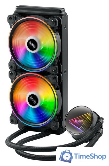 Система жидкостного охлаждения для процессора ADATA XPG Levante X 240 (черный) - Изображение №3 — Интернет-магазин Time-Shop