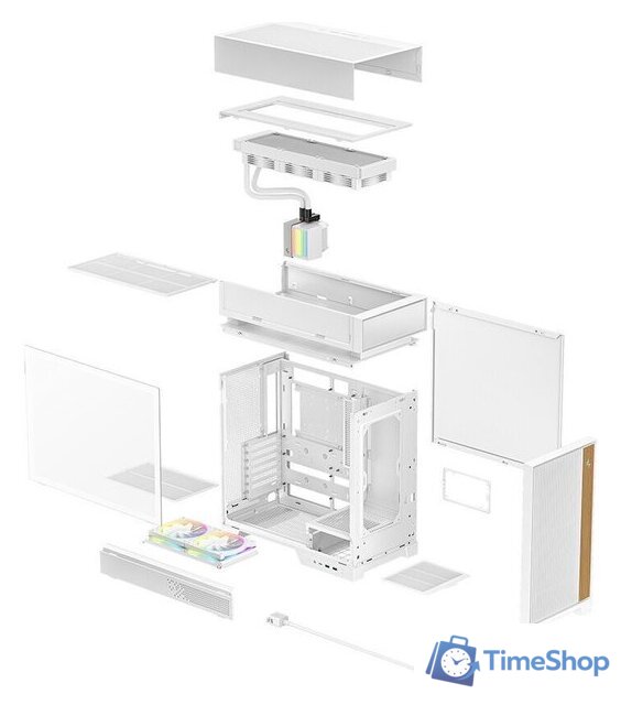 Корпус DeepCool CL6600 R-CL6600-WHNNA0-G - Изображение №10 — Интернет-магазин Time-Shop