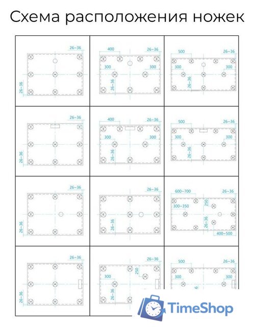 Душевой поддон RGW ST-0127G 16152712-02 70x120 - Изображение №5 — Интернет-магазин Time-Shop