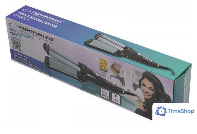 Плойка-волна Esperanza EBL013 - Изображение №7 — Интернет-магазин Time-Shop
