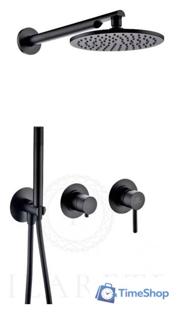 Душевая система  Filarete FL1030 (Черный матовый) - Изображение №1 — Интернет-магазин Time-Shop