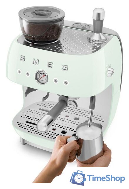 Рожковая кофеварка Smeg EGF03PGEU - Изображение №5 — Интернет-магазин Time-Shop