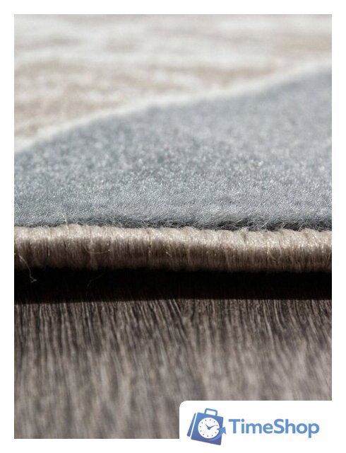 Ковер для жилой комнаты Merinos Sierra F354-OVAL-BEIGE-BLUE (1.5х1.9) - Изображение №3 — Интернет-магазин Time-Shop