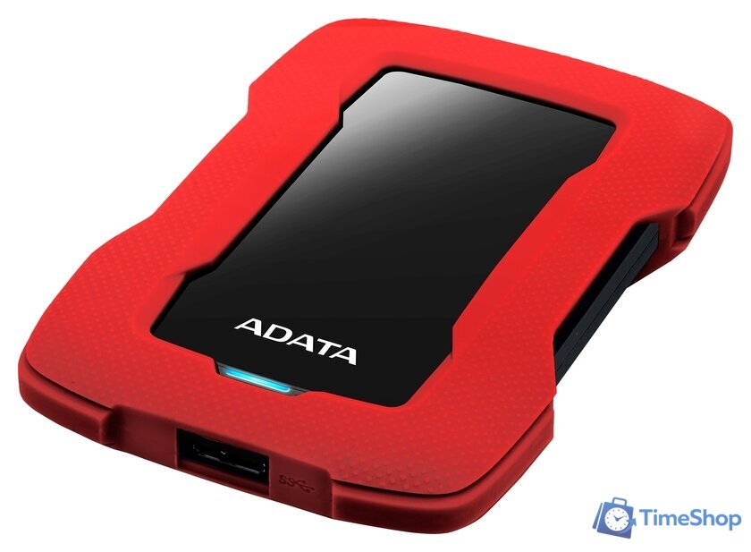 Внешний накопитель ADATA HD330 AHD330-1TU31-CRD 1TB (красный) - Изображение №3 — Интернет-магазин Time-Shop