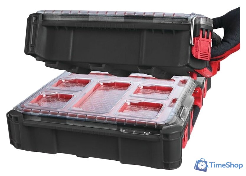 Органайзер Milwaukee PackOut Compact Organiser - Изображение №4 — Интернет-магазин Time-Shop