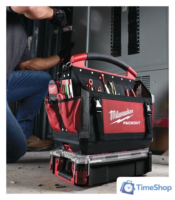 Органайзер Milwaukee PackOut Compact Organiser - Изображение №7 — Интернет-магазин Time-Shop