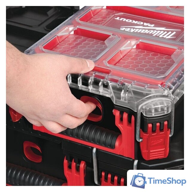 Органайзер Milwaukee PackOut Compact Organiser - Изображение №3 — Интернет-магазин Time-Shop