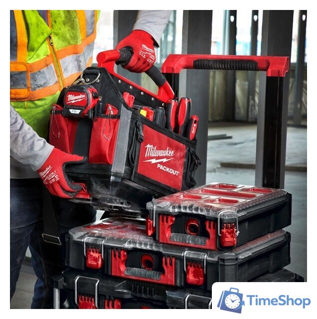 Органайзер Milwaukee PackOut Compact Organiser - Изображение №5 — Интернет-магазин Time-Shop