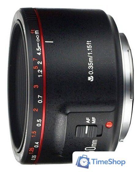 Объектив Yongnuo YN 50mm f/1.8 II Canon EF - Изображение №1 — Интернет-магазин Time-Shop