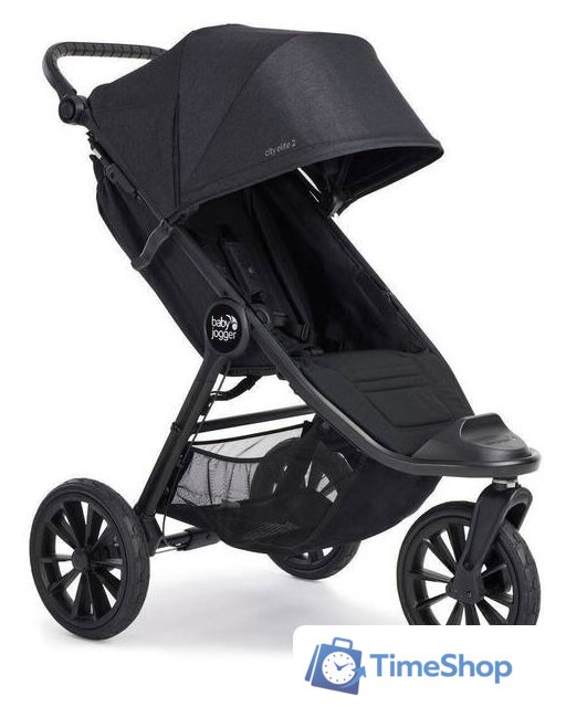 Универсальная коляска Baby Jogger City Elite 2 (opulent black) - Изображение №1 — Интернет-магазин Time-Shop