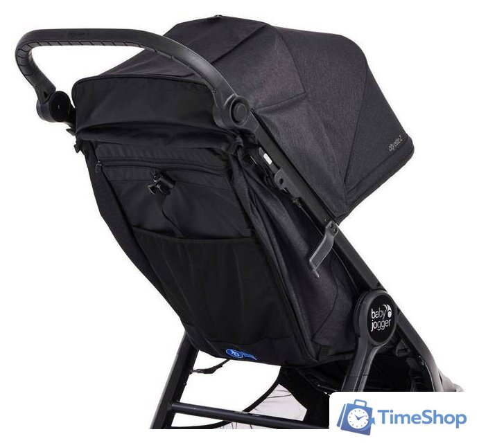 Универсальная коляска Baby Jogger City Elite 2 (opulent black) - Изображение №3 — Интернет-магазин Time-Shop