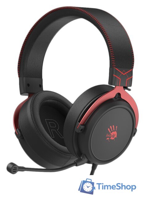 Наушники A4Tech Bloody M590i (черный/красный) - Изображение №1 — Интернет-магазин Time-Shop