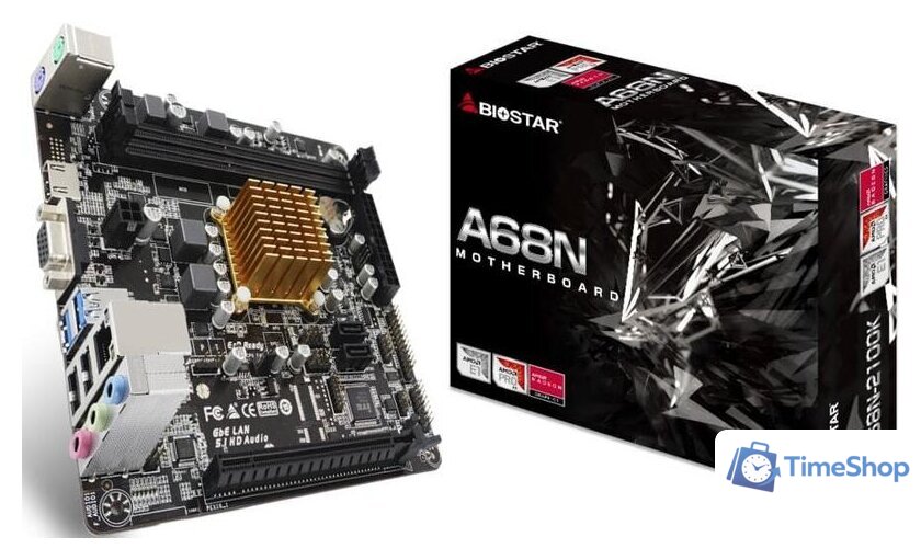 Материнская плата BIOSTAR A68N-2100K Ver. 6.1 - Изображение №4 — Интернет-магазин Time-Shop